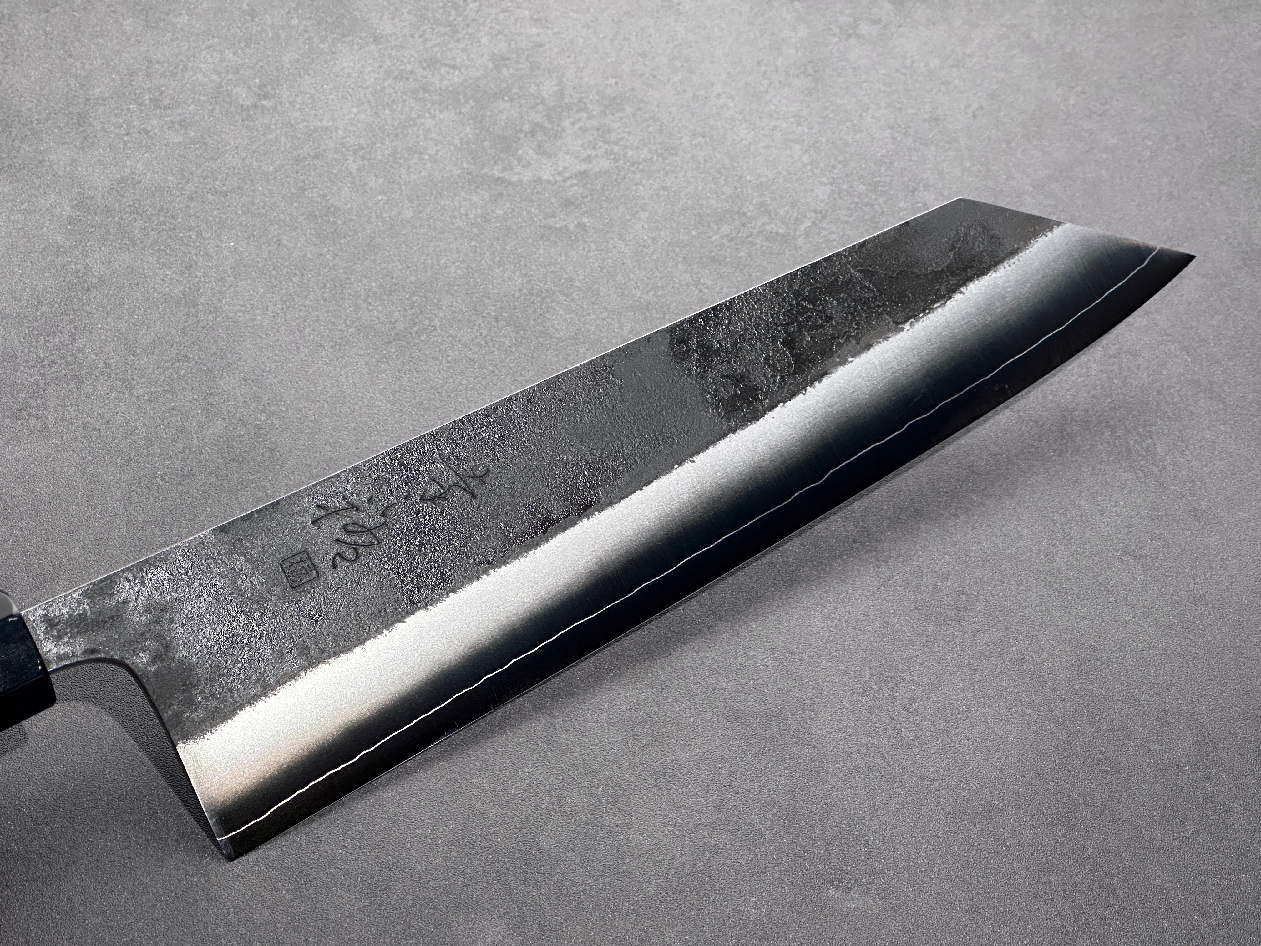 幸之祐（konosuke）堺 梨地黒打牛刀包丁 240mm