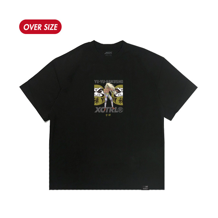 XCTRL® ｜ 幽☆遊☆白書雷禪短T-黑