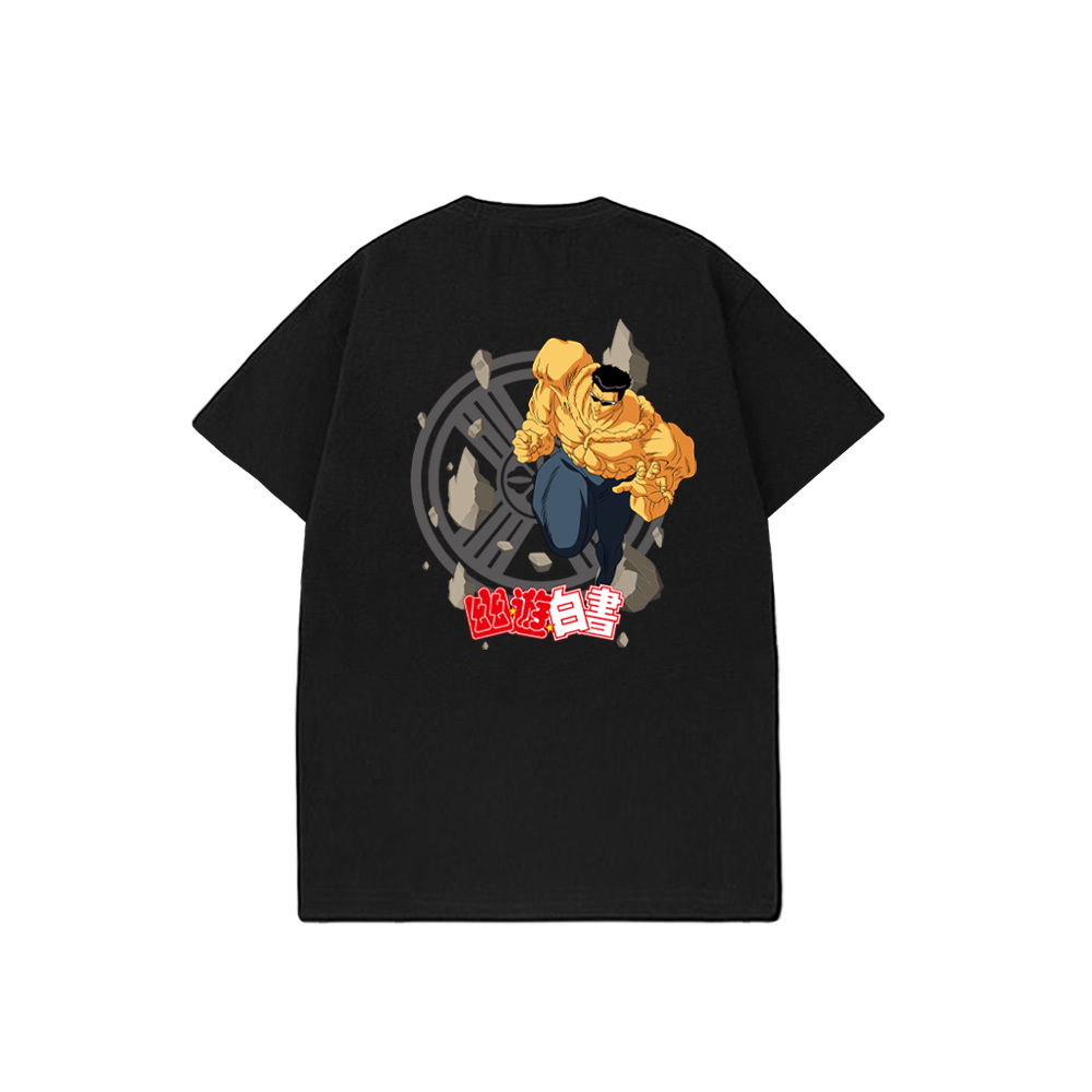 XCTRL® ｜ 幽☆遊☆白書戶愚呂短T-黑