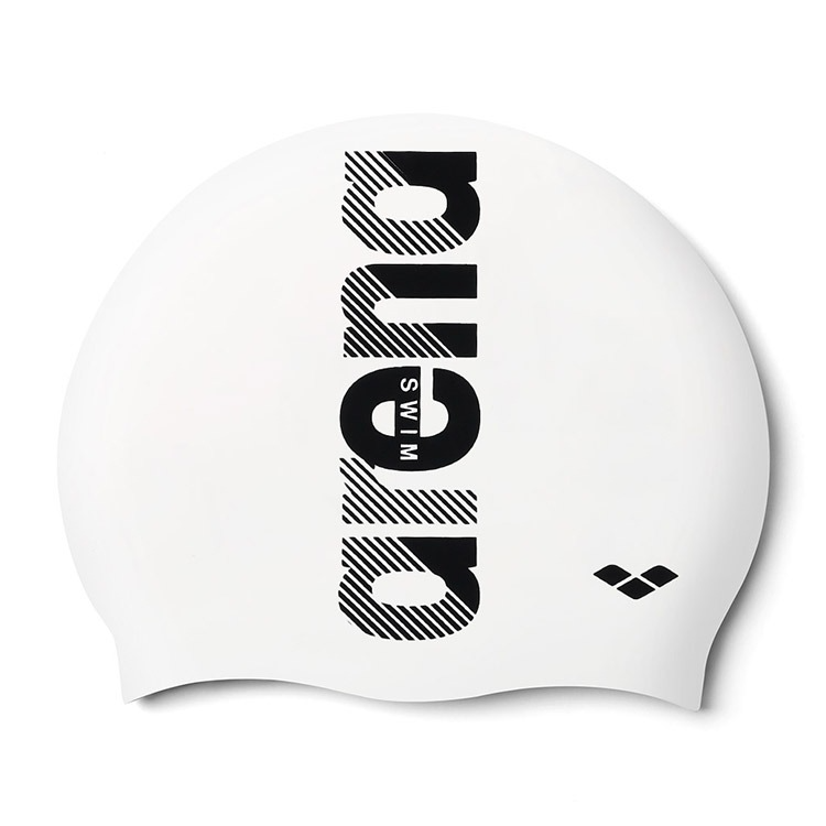 Shadow 矽膠泳帽 - 白