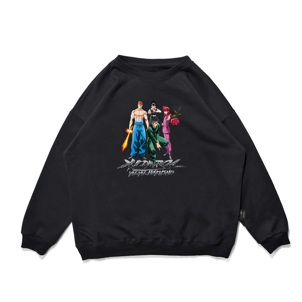 XCTRL® ｜ 幽☆遊☆白書30週年大學T-黑