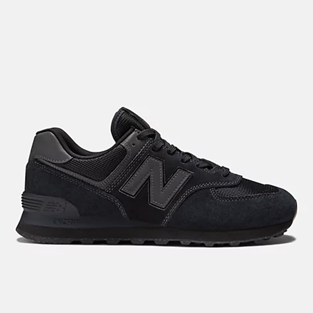 New Balance 574 系列 男女 休閒鞋 黑 JAN-