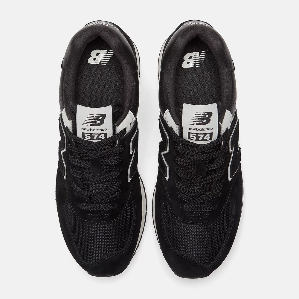 New Balance 574 系列 女 厚底 增高 休閒鞋 黑(IU著用) JAN-