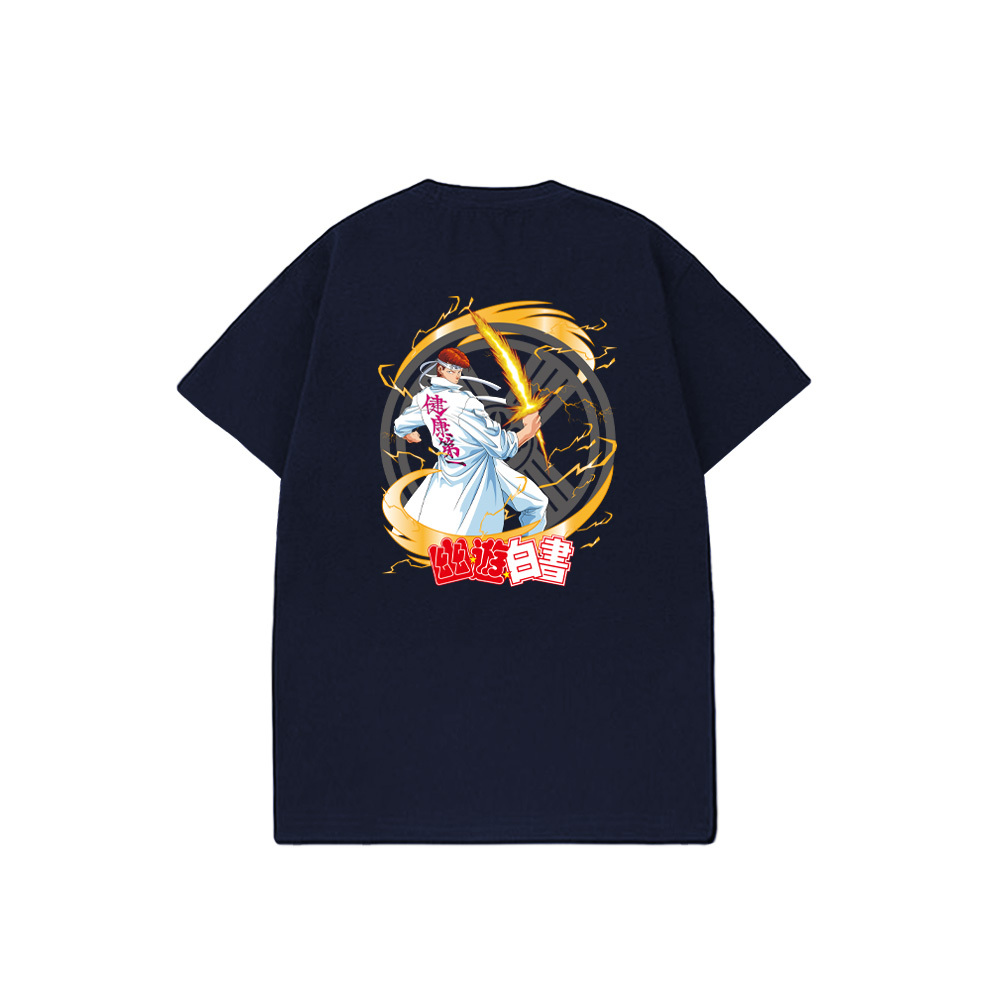 XCTRL® ｜ 幽☆遊☆白書桑原和真短T-丈青