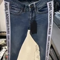 [S] KARL LAGERFELD LOGO TAPING,DENIM, L1TK2273-JVQ [FINAL SALE] (SKL422)