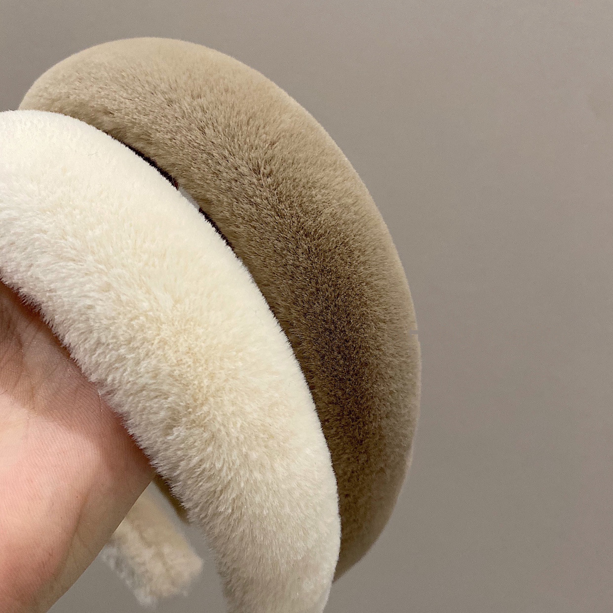 《1548》毛絨絨ins秋冬髮箍