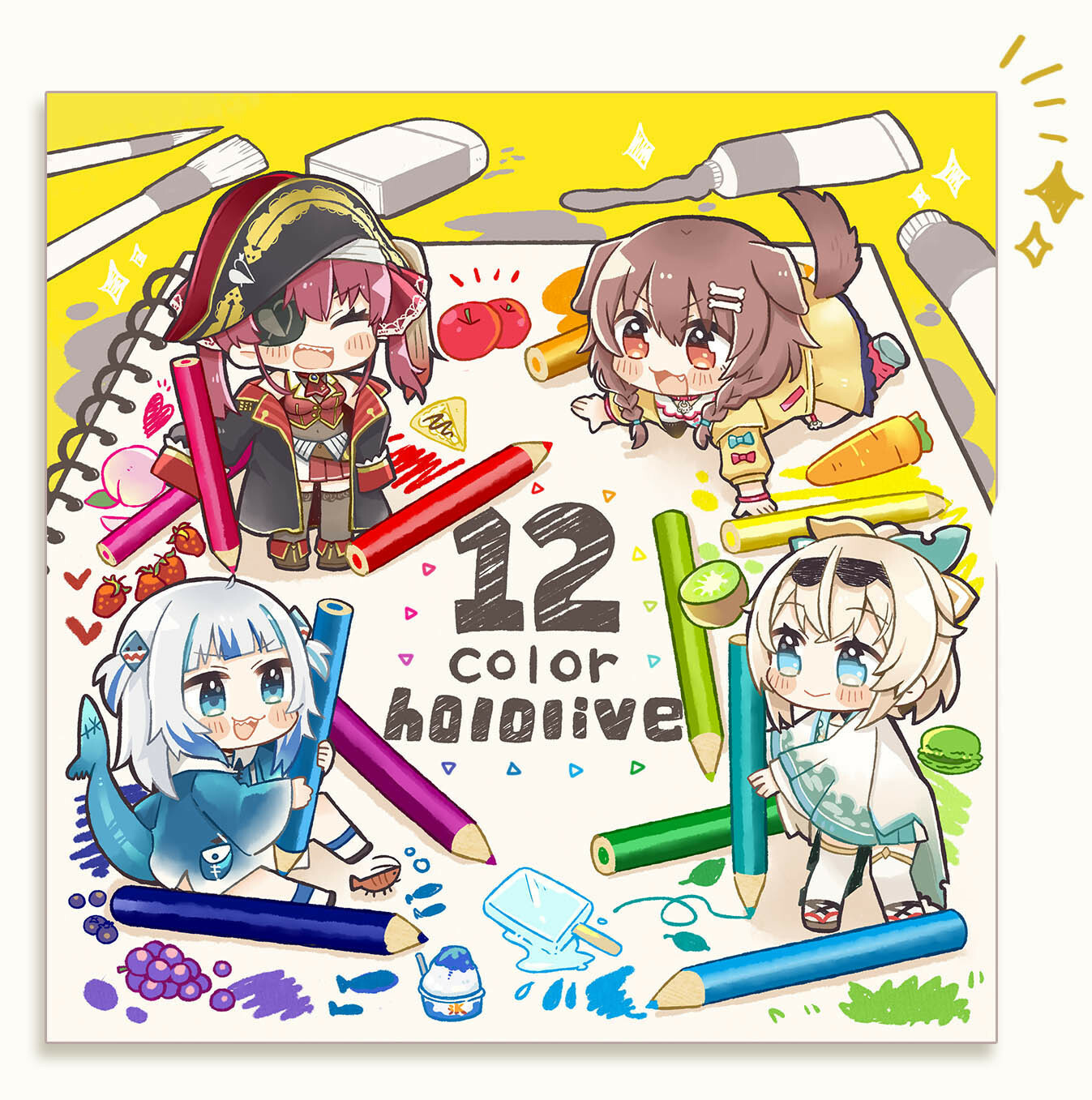 「同人代購」さめあんしょっぴんぐ C101 12color hololive
