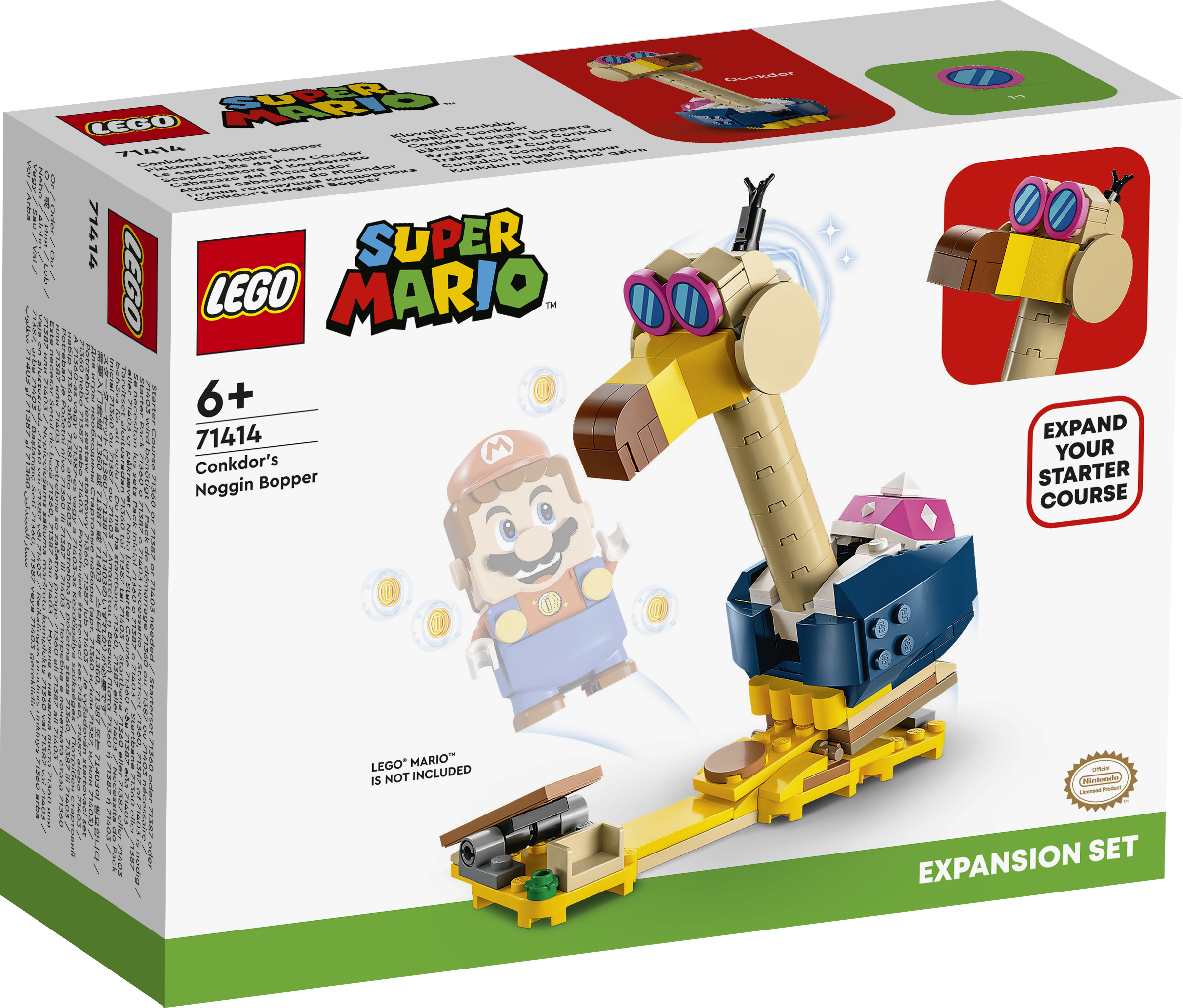 [飛米樂高積木磚賣店] LEGO 71414 Mario-啄啄鷲敲敲樂