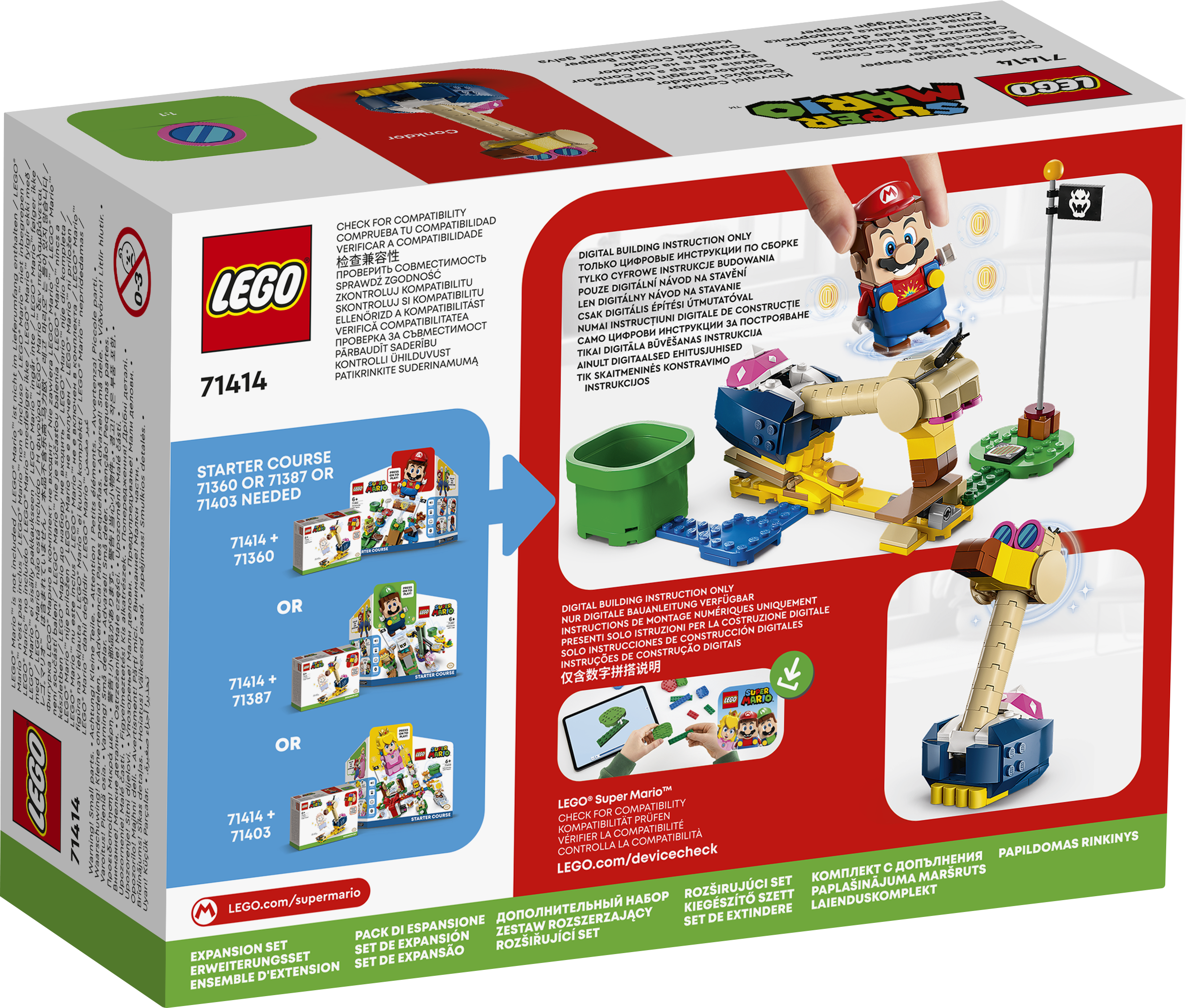 [飛米樂高積木磚賣店] LEGO 71414 Mario-啄啄鷲敲敲樂