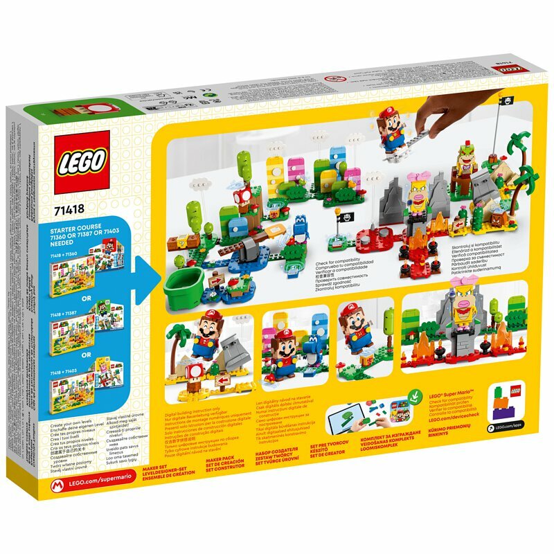 [飛米樂高積木磚賣店] LEGO 71418 Mario-創意工具箱擴充組