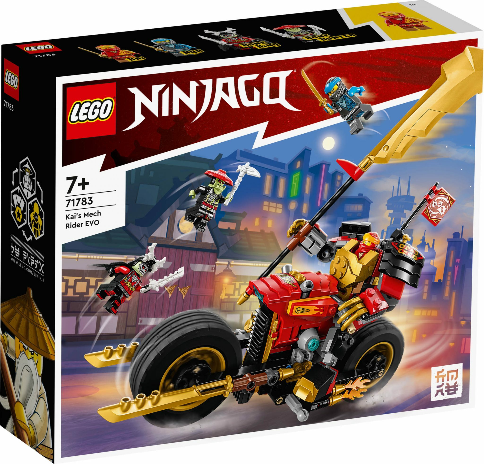 [飛米樂高積木專賣店] LEGO 71783 Ninjago-赤地的機械人騎士-進化版