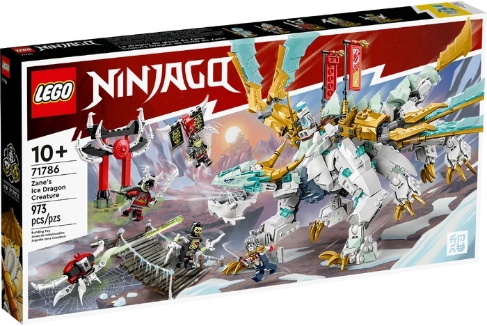 [飛米樂高積木專賣店] LEGO 71786 Ninjago-冰忍的冰龍