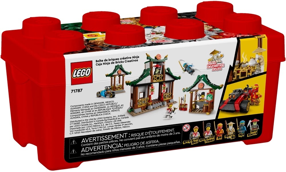 [飛米樂高積木專賣店] LEGO 71787 Ninjago-創意忍者積木盒