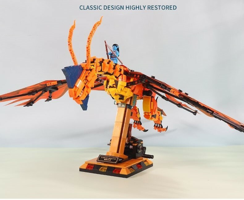 Avatar Phantom Wyvern Dragon Buildings Set Fit Lego NO BOX NA13004