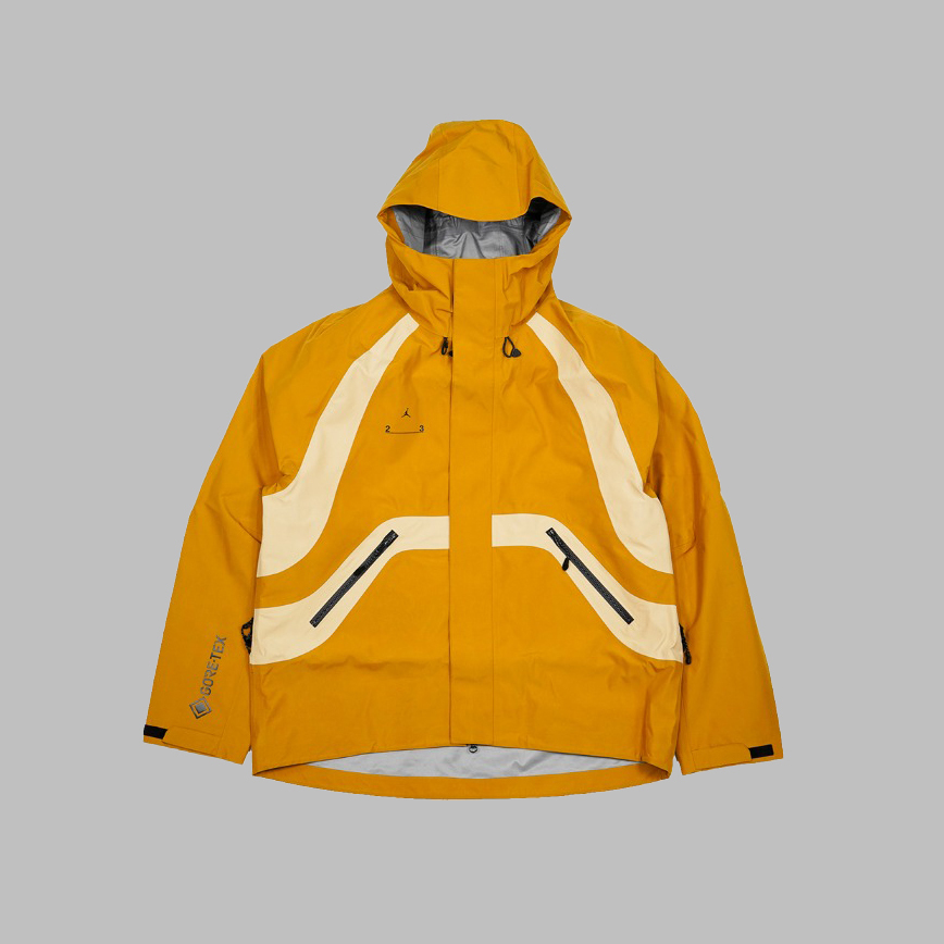 -(B7c01)-NIKE JORDAN 23 ENGINEERED GORE-TEX 防風 防水外套 芥末黃-DQ8057 712