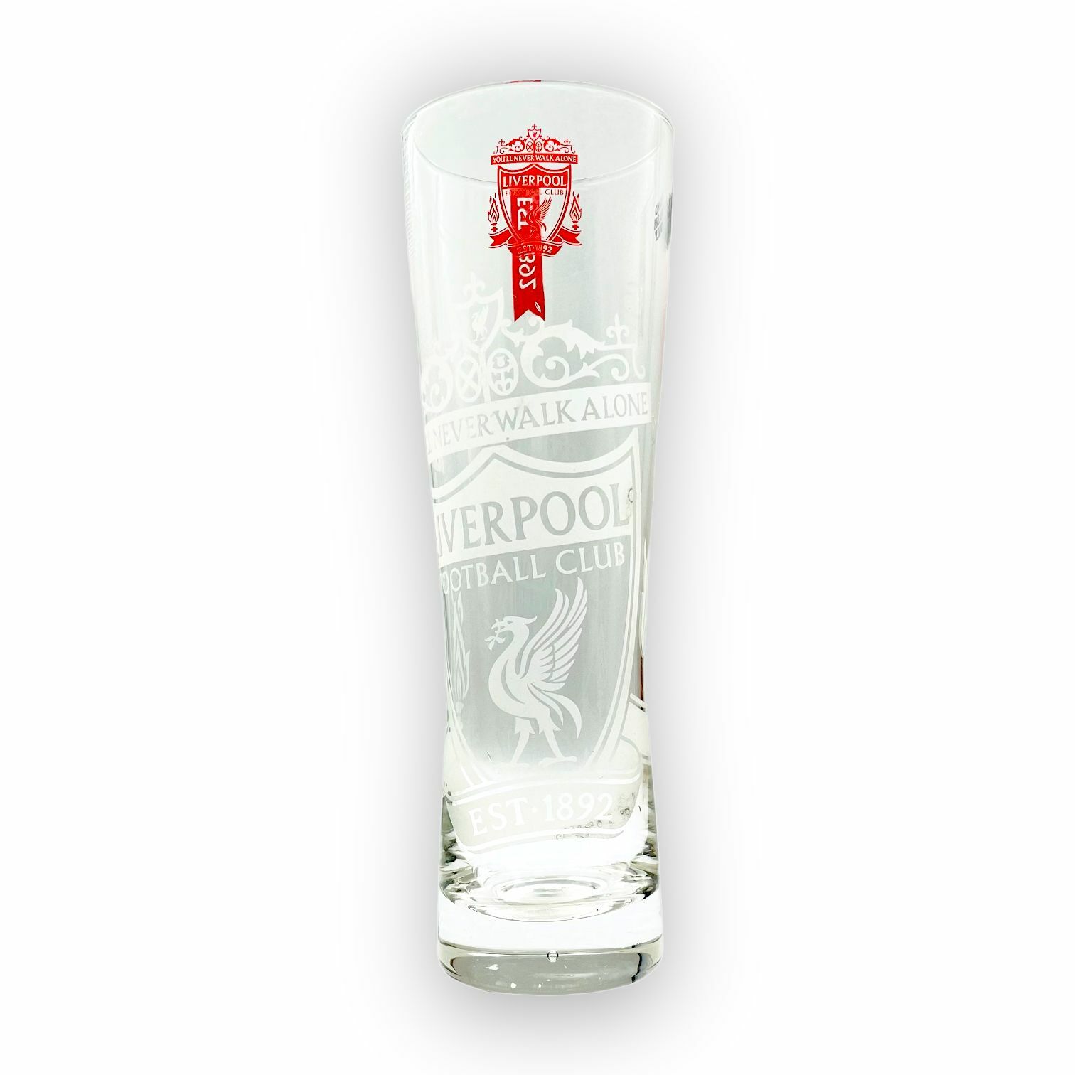 利物浦暗花高身玻璃杯