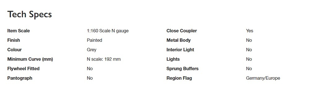 Arnold HN4419 N RADVE, 2-unit pack 4-axle coupler coaches (ex Post mrz), grey livery period VI