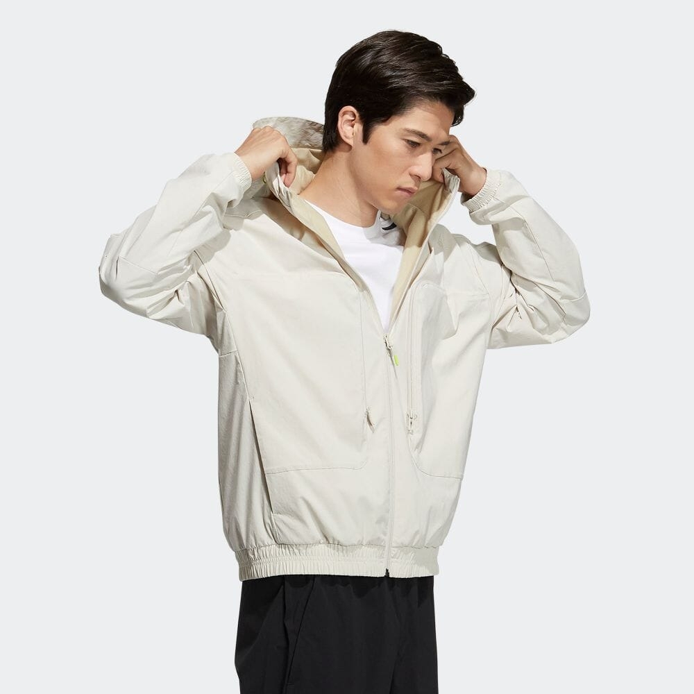 ADIDAS TH WV STH JKT 男 外套 白H38402 JAN-