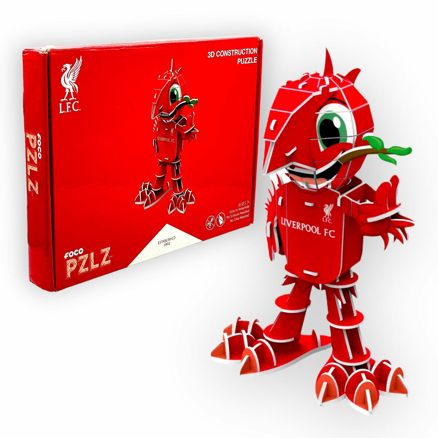 利物浦吉祥物3D立體拼圖