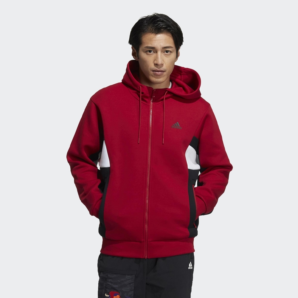 ADIDAS ST KN SPCR JKT 男 外套 紅 H39240 JAN-