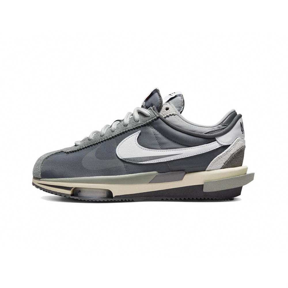 Sacai x Nike Cortez 4.0 Iron Grey 復古 鐵灰白 解構 DQ0581-001