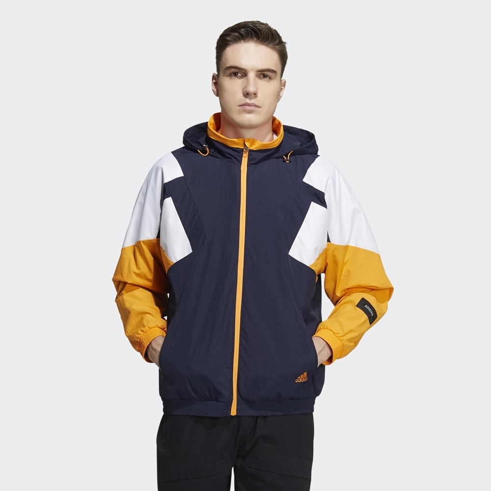 ADIDAS ST BRAND WVJK 男 外套 藍黃 HE7473 JAN-