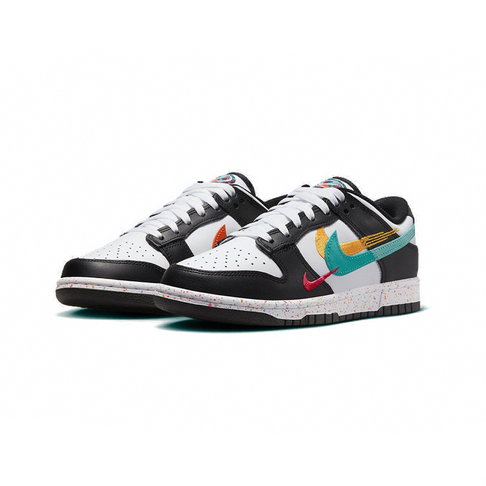 Nike Dunk Low Multi-Swoosh 旋風熊貓 雙勾 FD4623-131