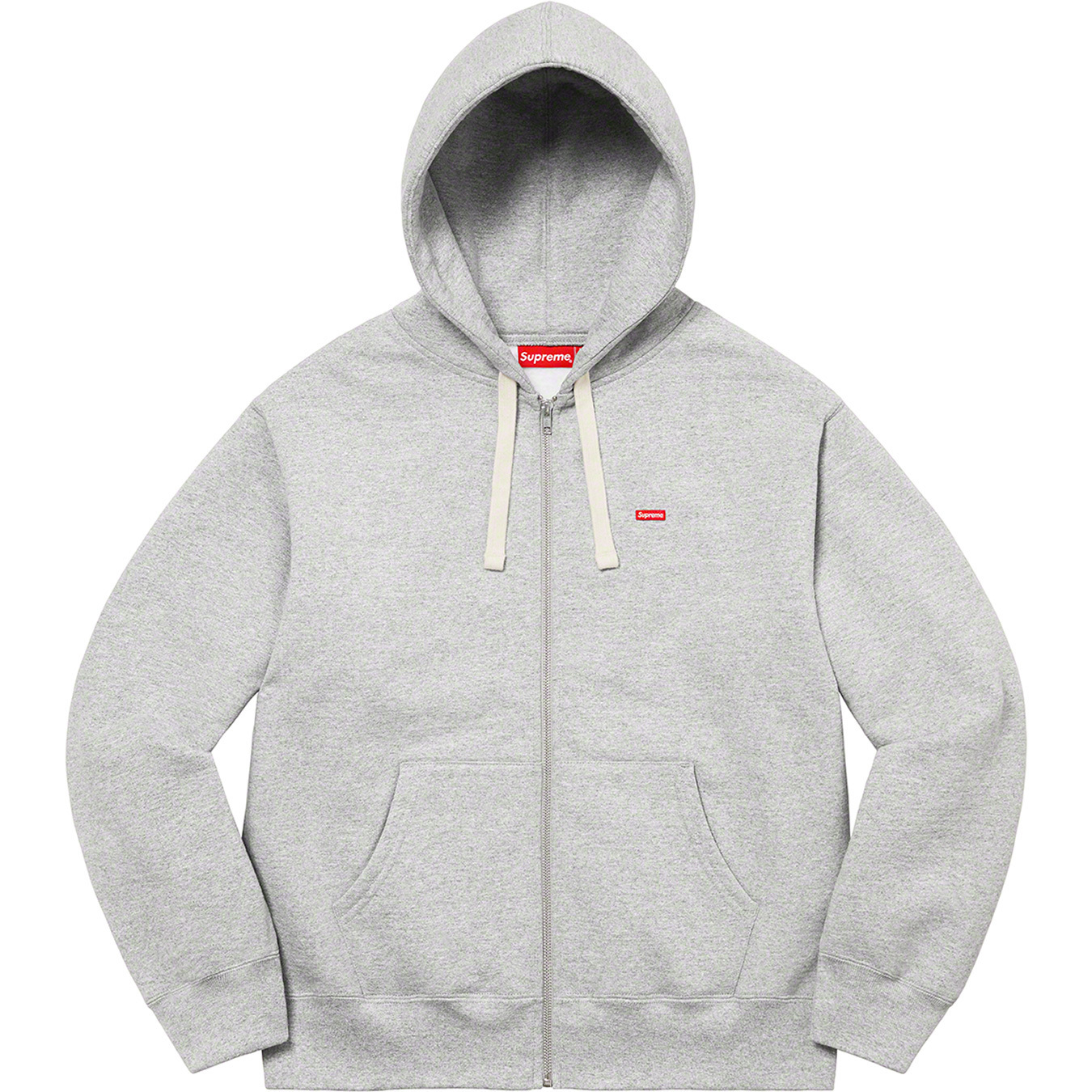 [現貨] Supreme FW22 Small Box Drawcord Zip Up Grey