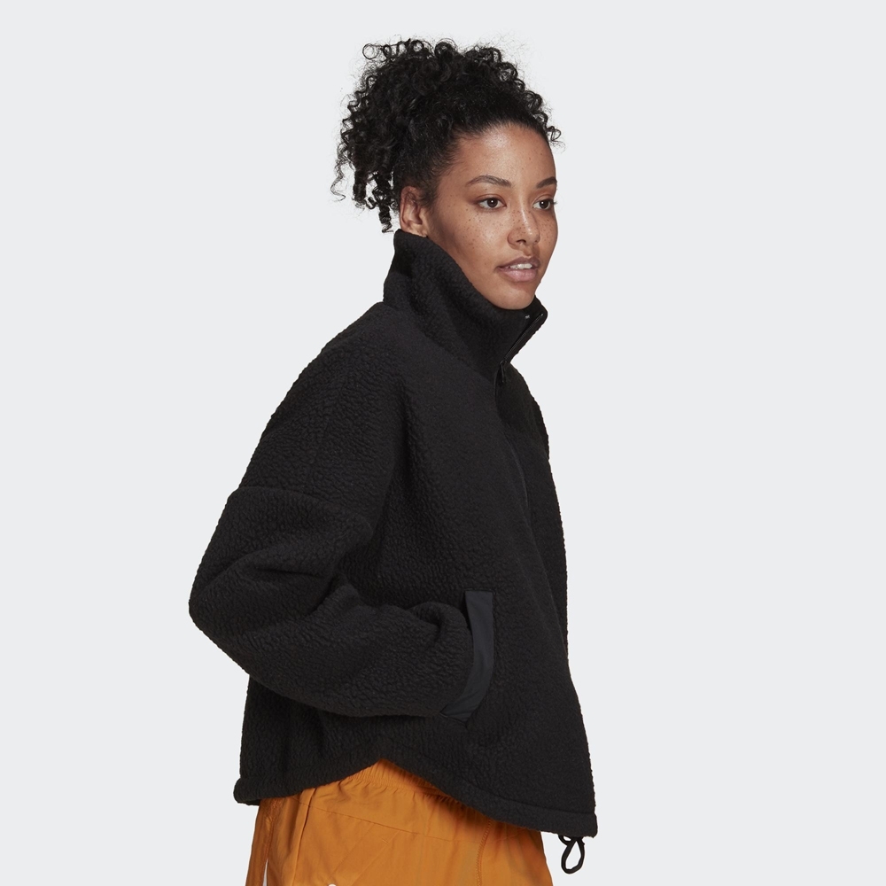 ADIDAS WIP Shp Trcktp 女 刷毛外套 黑 GU9671 JAN-