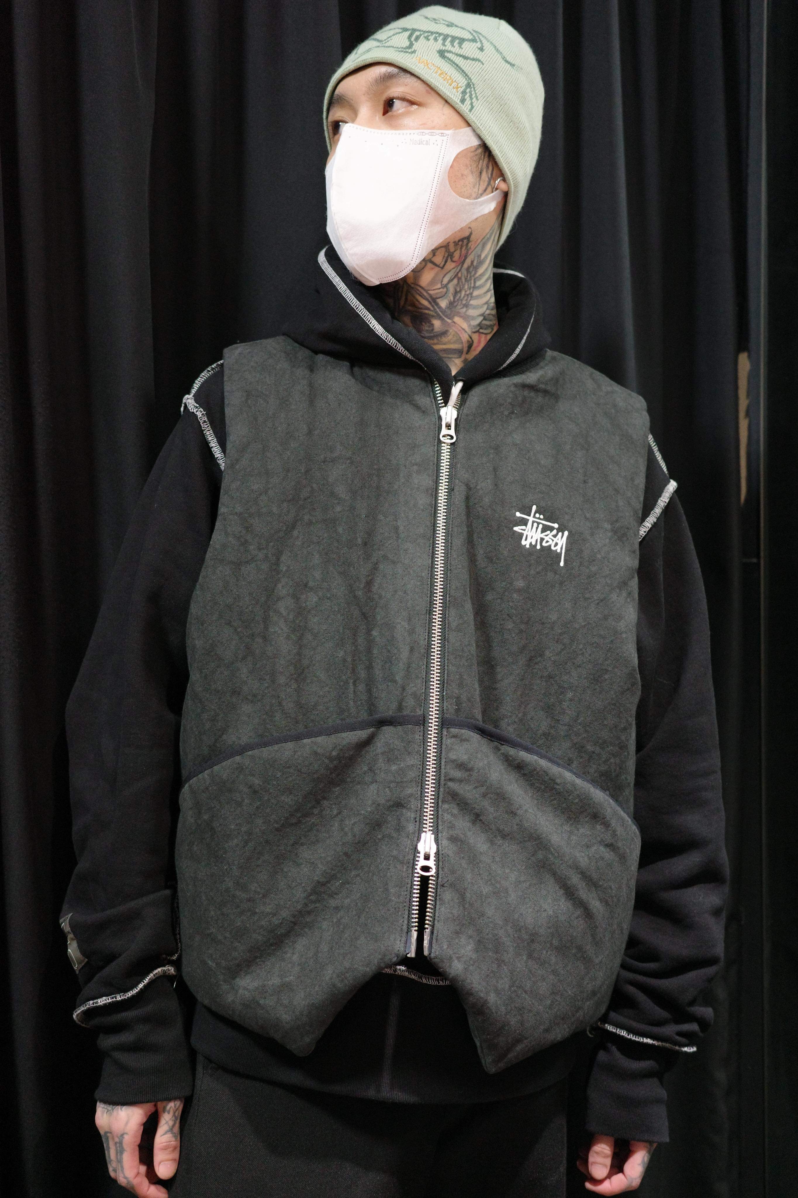 STUSSY PRIMALOFT 水洗帆布背心 現貨 秋冬 115654