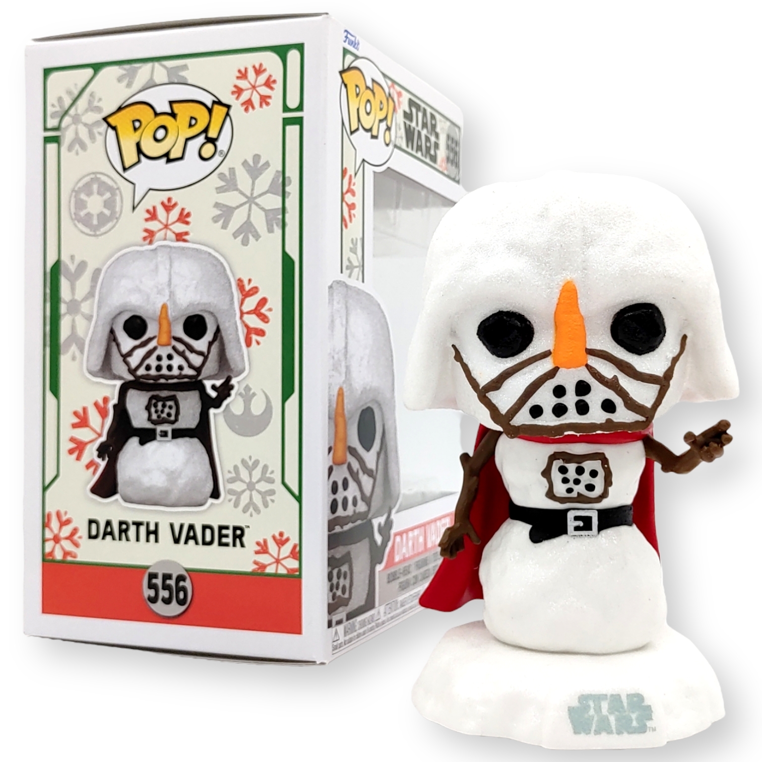 FUNKO POP<星球大戰StarWars假日>黑武士(雪人)-NO.556