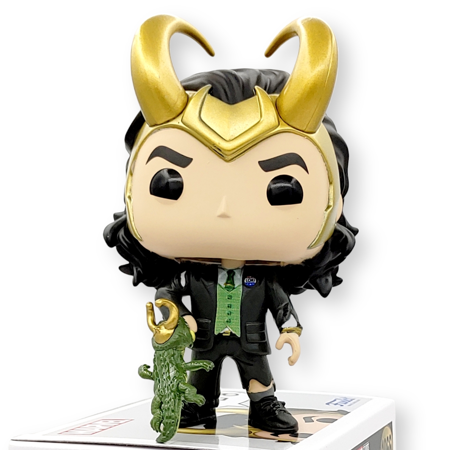 FUNKO POP<LOKI洛基>總統洛基(被鱷魚咬)-NO.1066