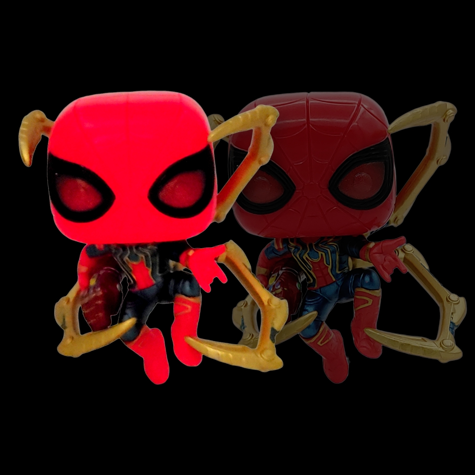 FUNKO POP<復仇者聯盟4>蜘蛛俠(開全爪)(夜光版)-NO.574