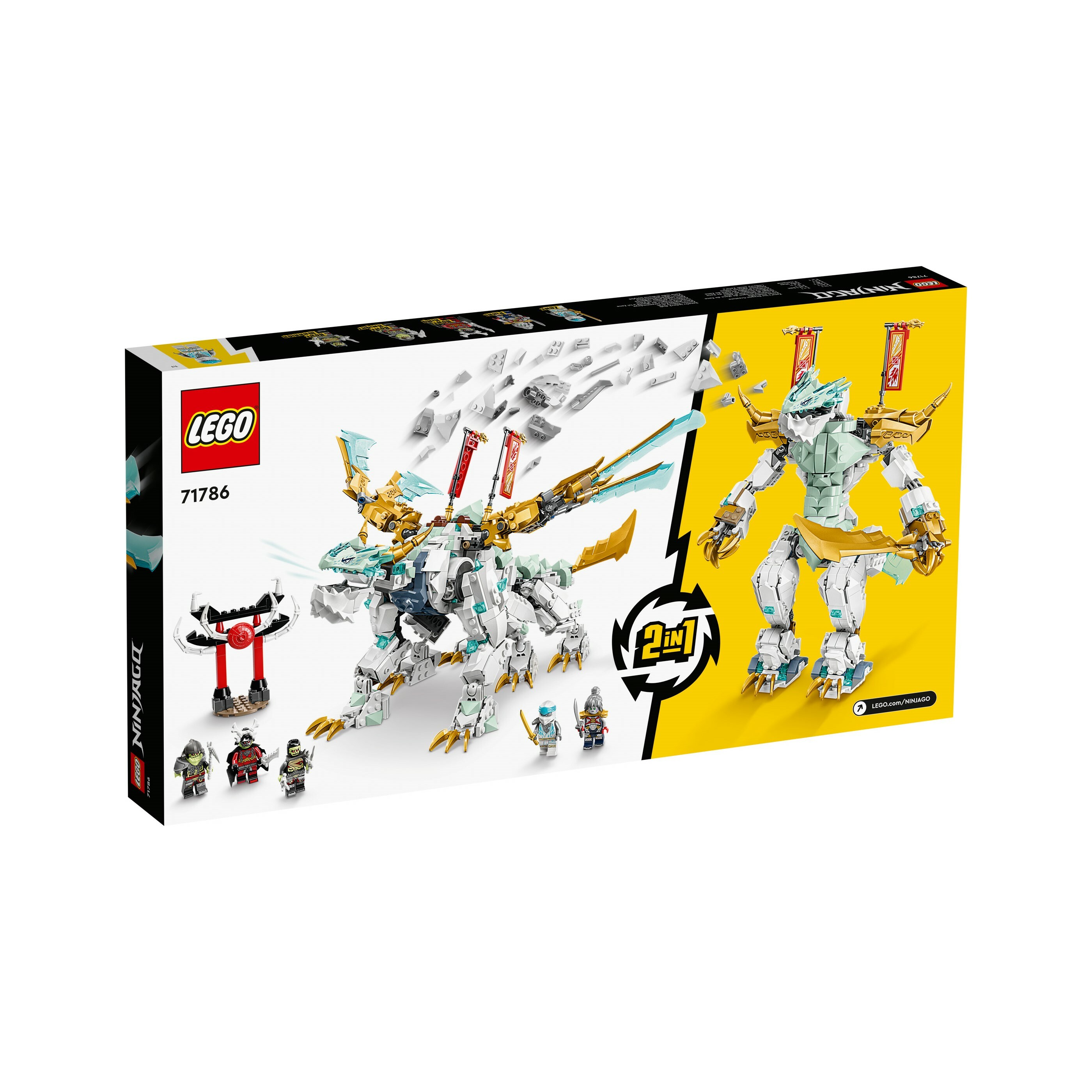 71786 - Zane's Ice Dragon Creature