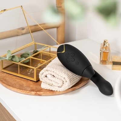 Womanizer Duo 2 第二代旗艦級雙重震動器 黑色