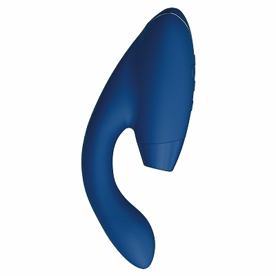 Womanizer Duo 2 Dual-Stimulaion Suction Vibrator Blueberry