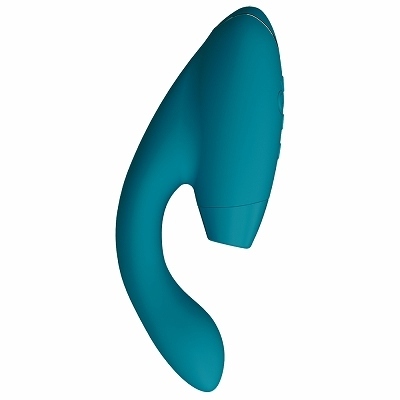 Womanizer Duo 2 Dual-Stimulaion Suction Vibrator Petrol