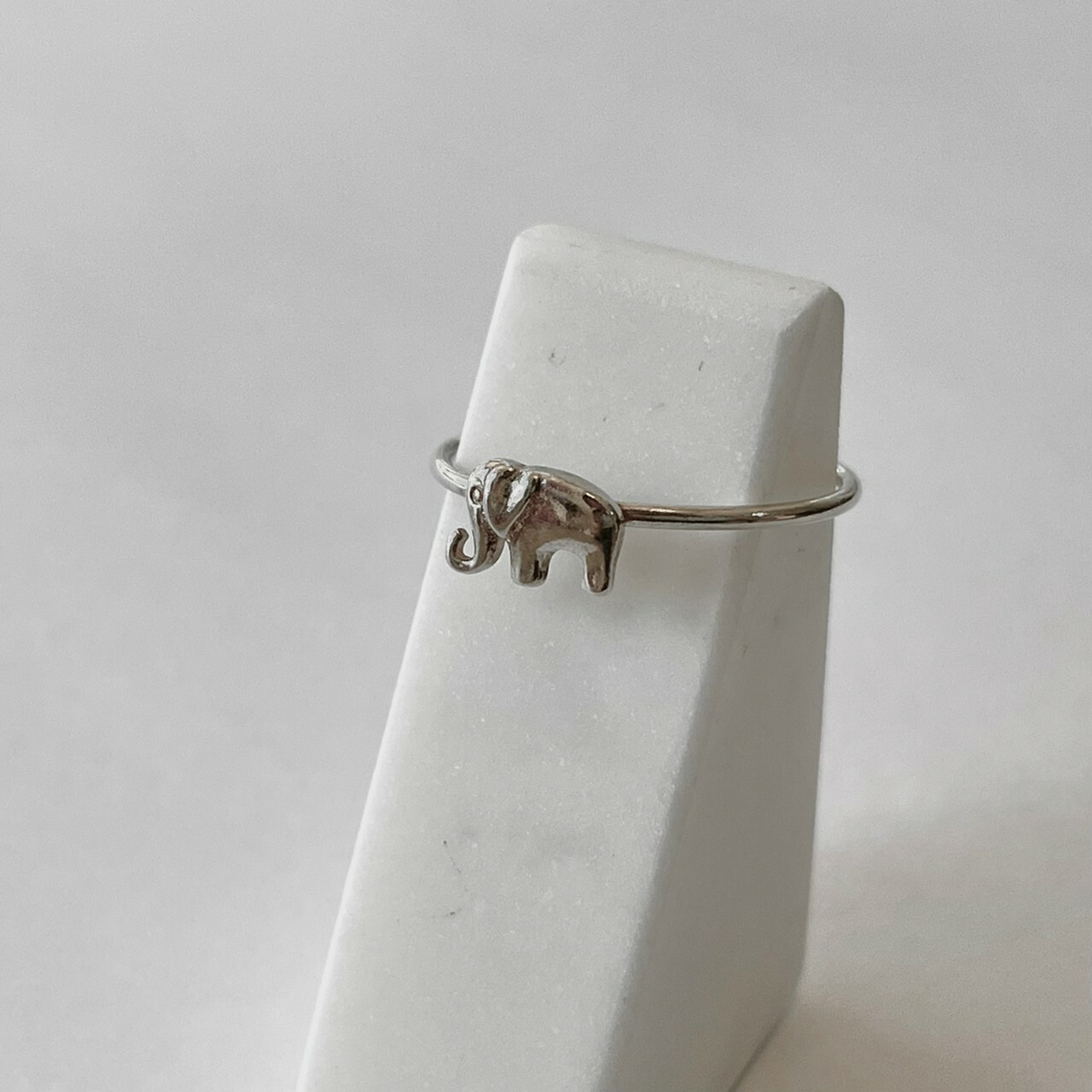 │簡約│大象 • 開口戒 • 純銀戒指 • 極簡風格 • 抗過敏 S925