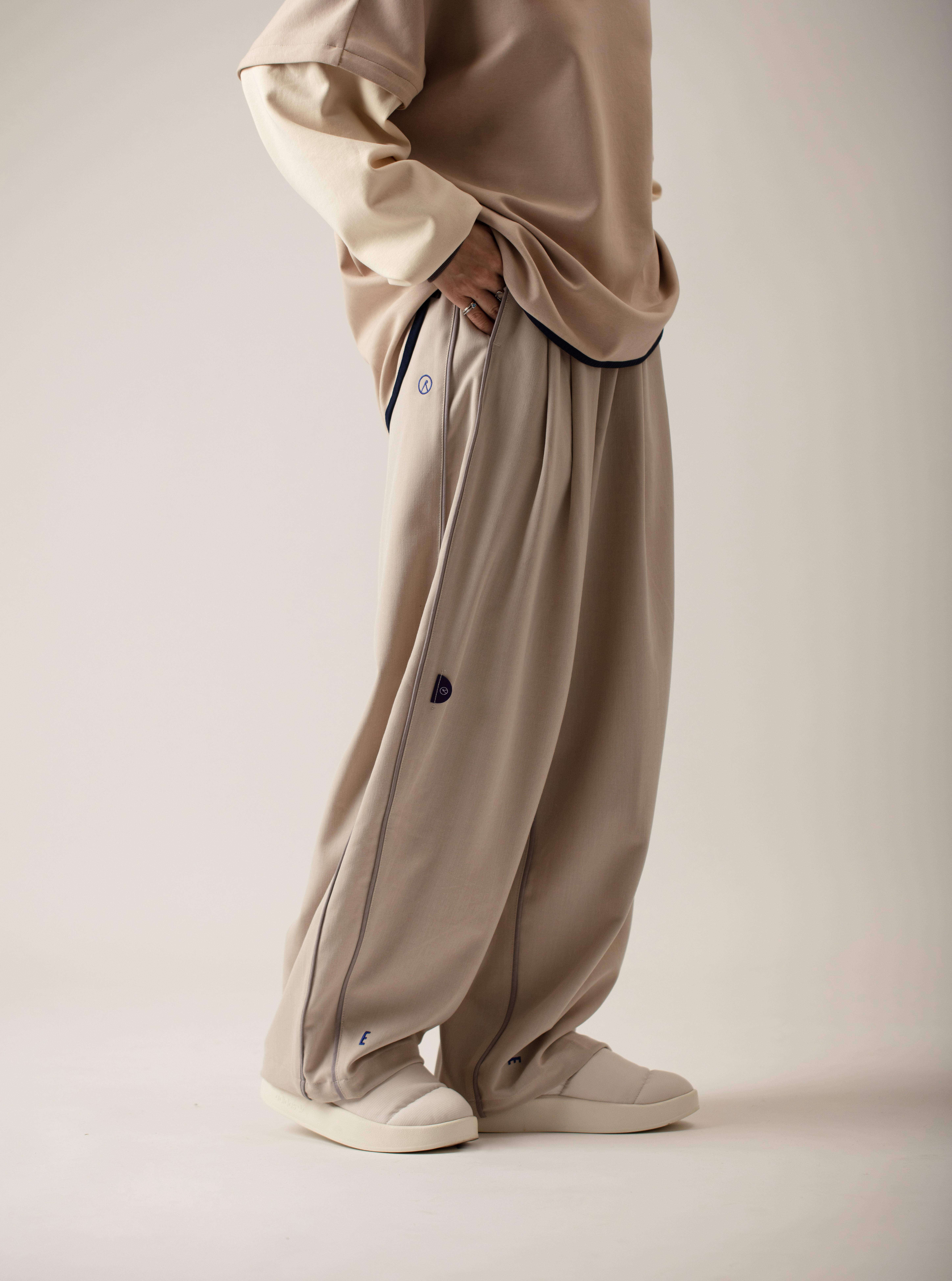 Drawstring Trousers | Ivory