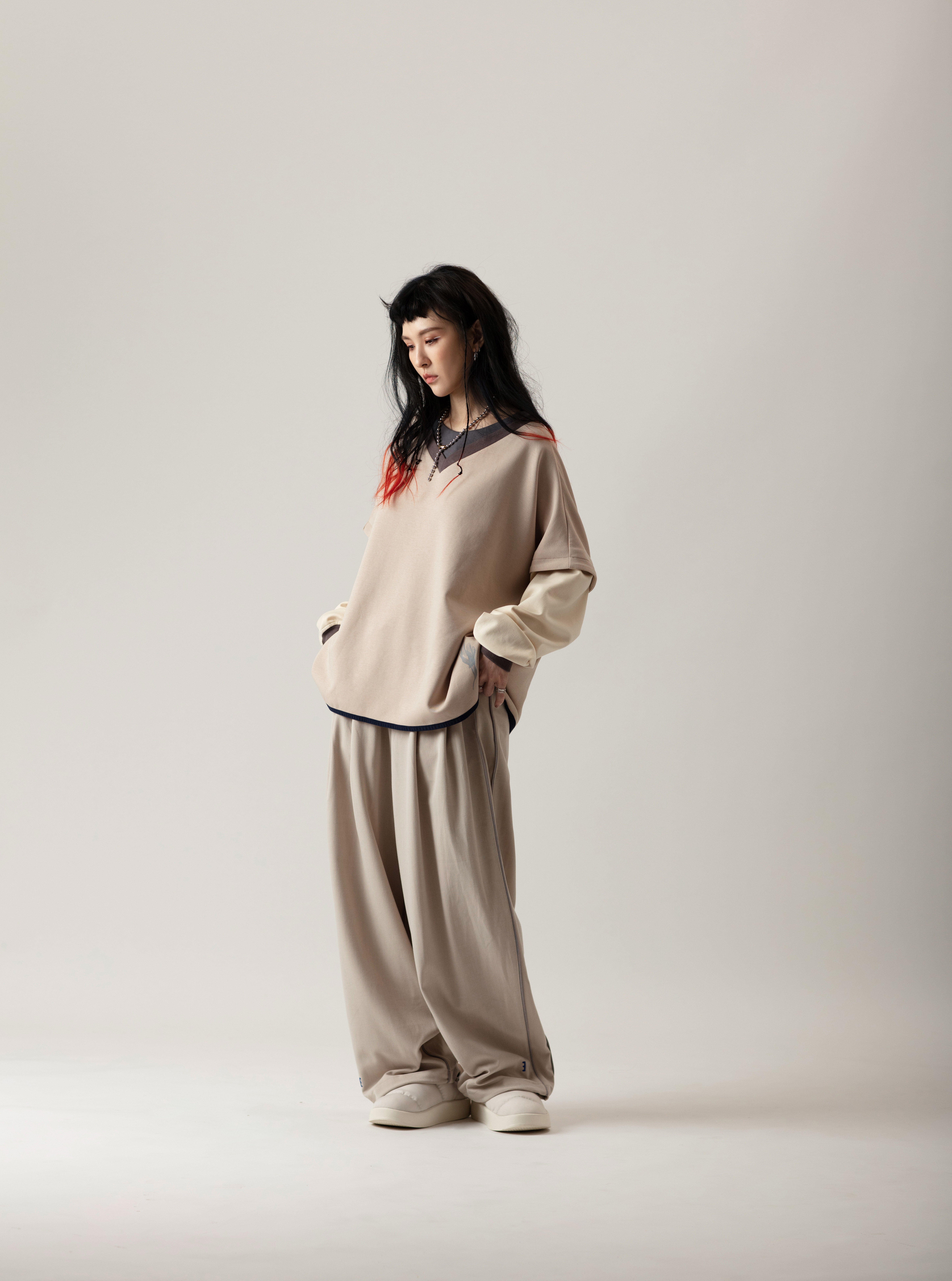 Drawstring Trousers | Ivory