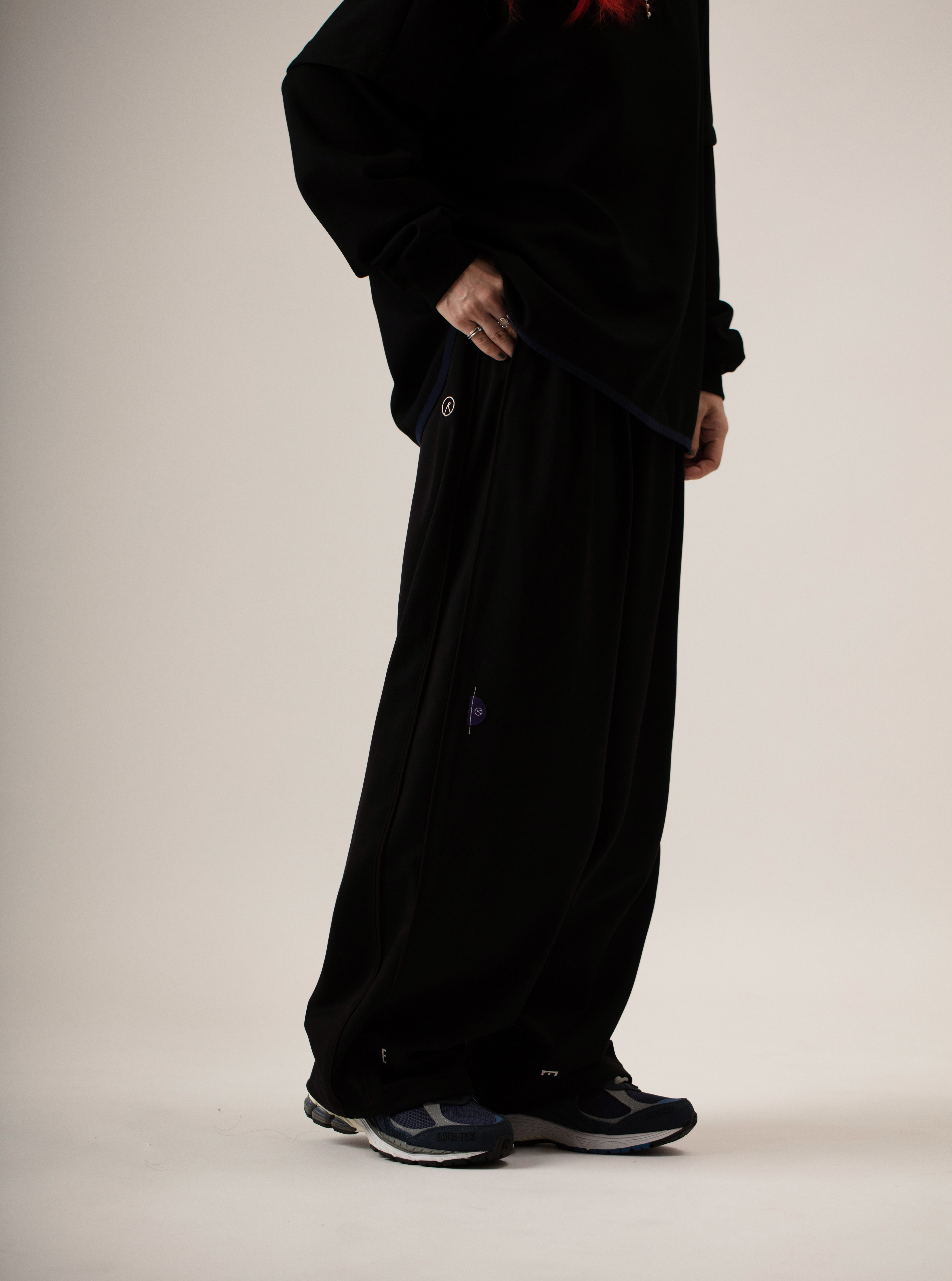 Drawstring Trousers | Black