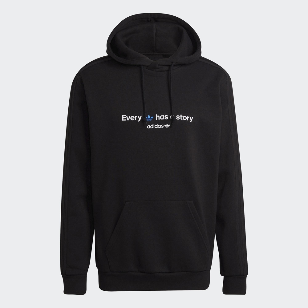 ADIDAS Trefoil C Hoody 男 連帽T恤 黑 HC7162 JAN-