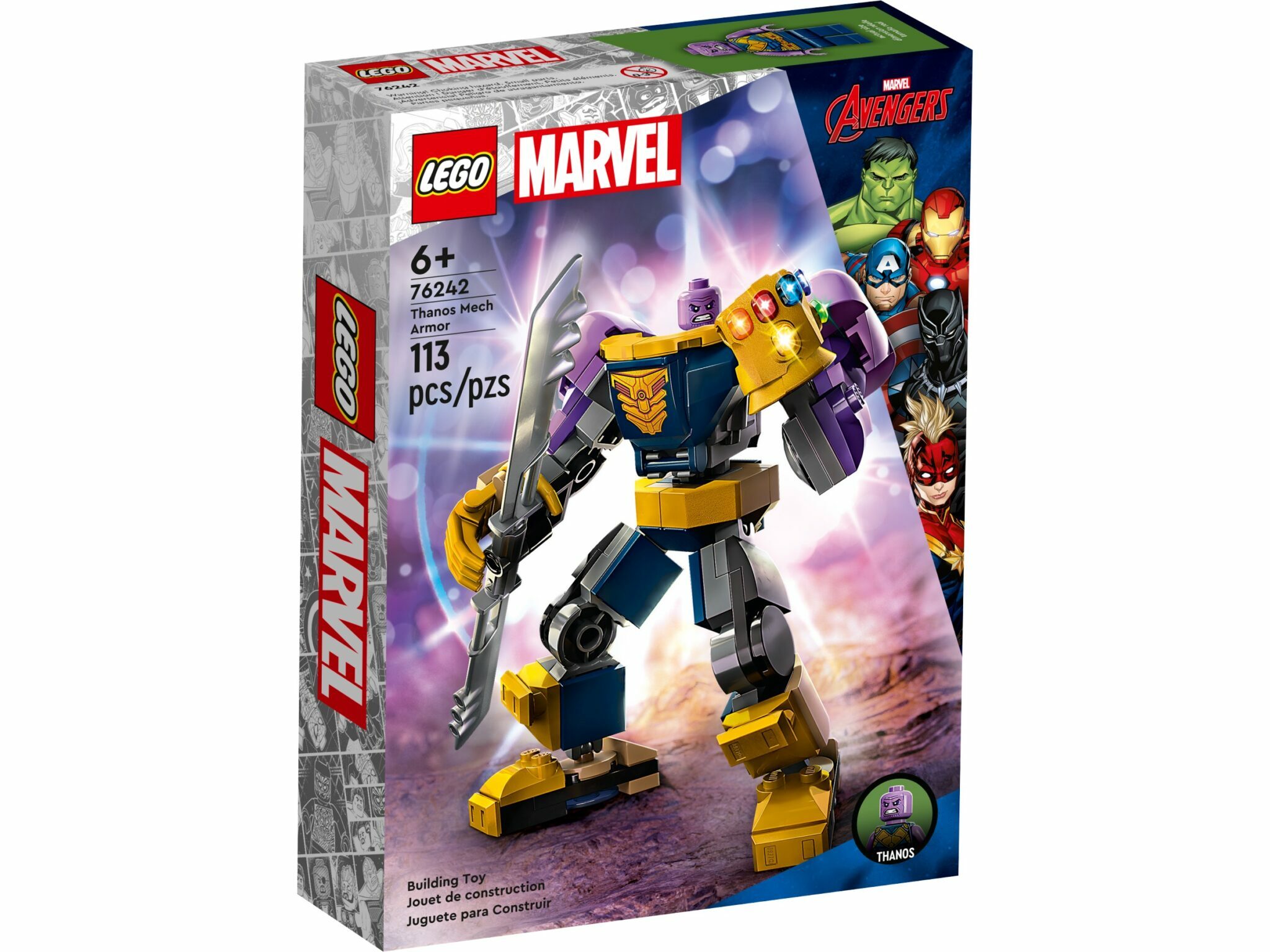 [飛米樂高積木磚賣店] LEGO 76242 Marvel - 薩諾斯裝甲