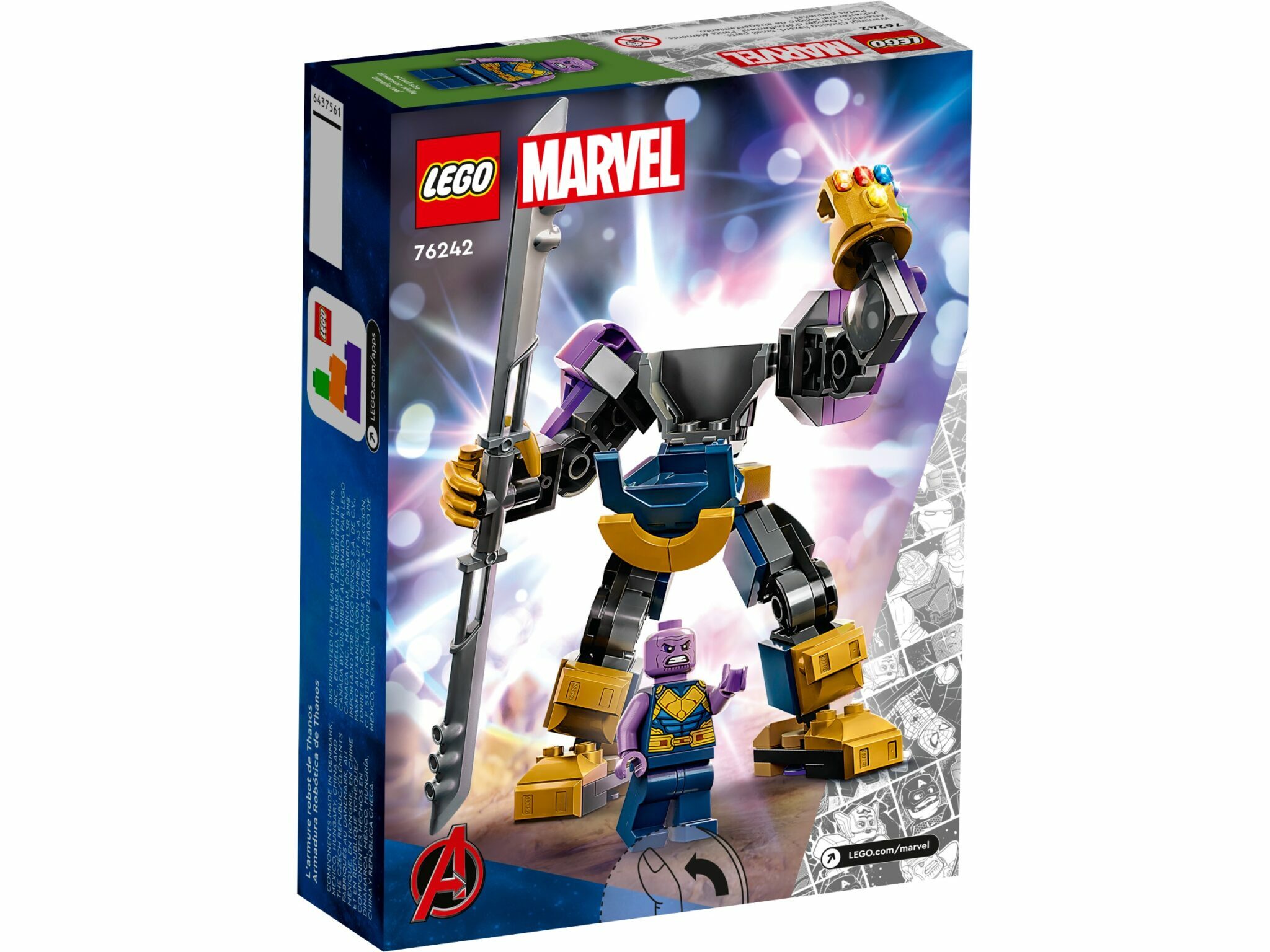 [飛米樂高積木磚賣店] LEGO 76242 Marvel - 薩諾斯裝甲