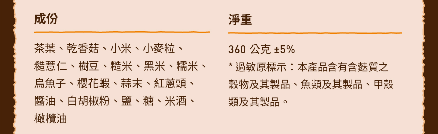 三小市集 茶香永續年菜｜第四道：茶香烏魚子油飯