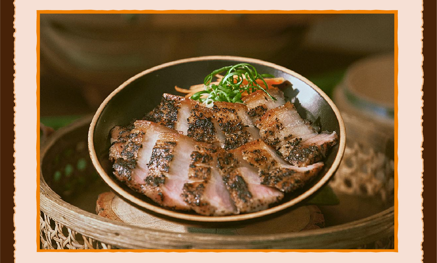 三小市集 茶香永續年菜｜第五道：紅玉鹹豬肉