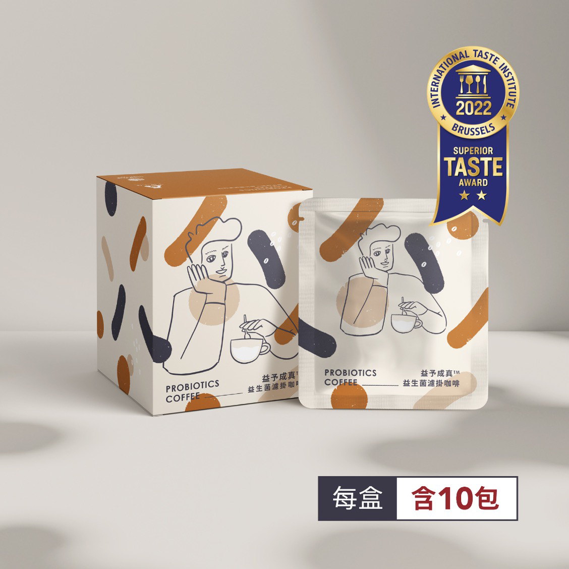 益予成真 益生菌濾掛咖啡（可可圓舞曲) 10包/盒