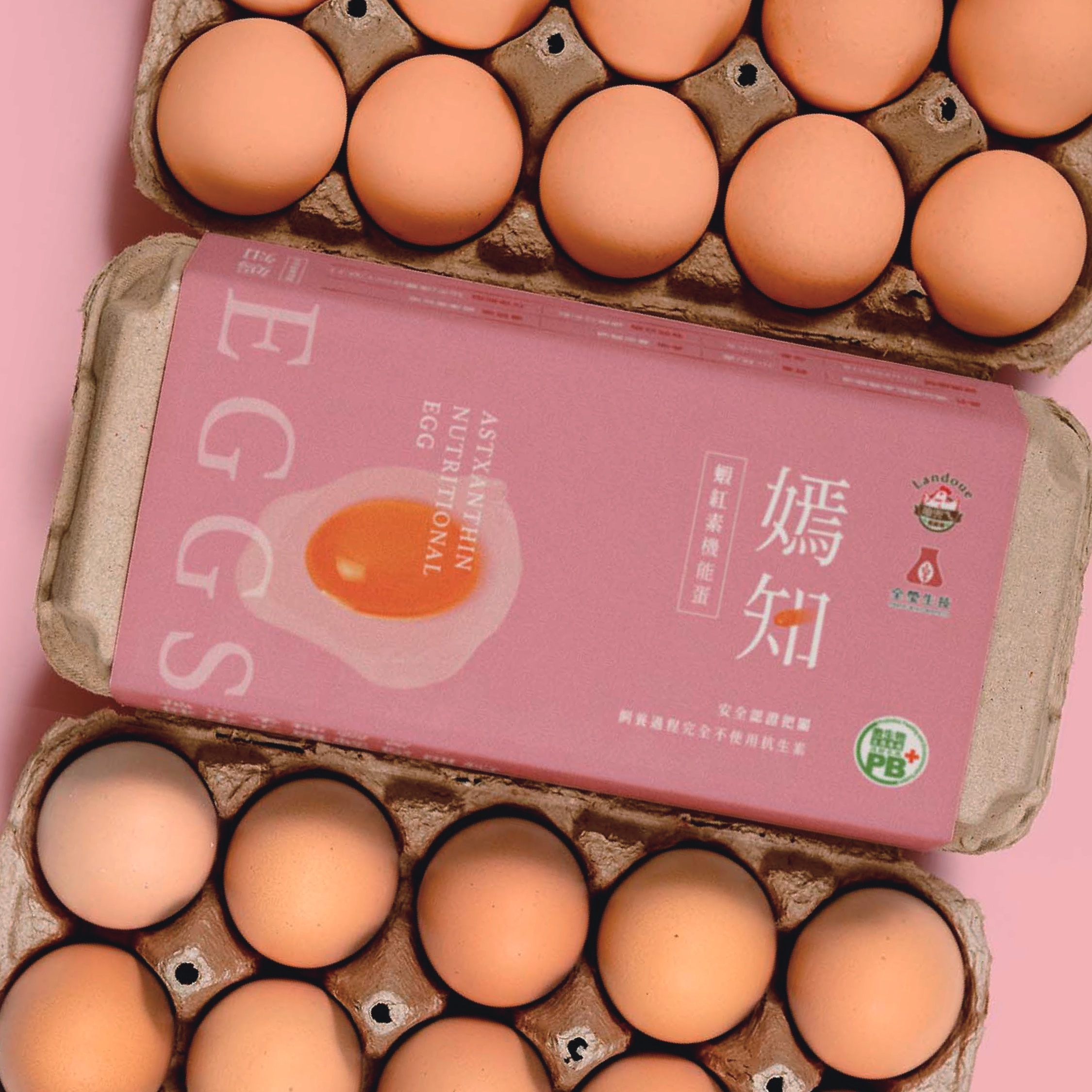 嫣知蝦紅素機能蛋(20盒團購箱) 需單獨下單