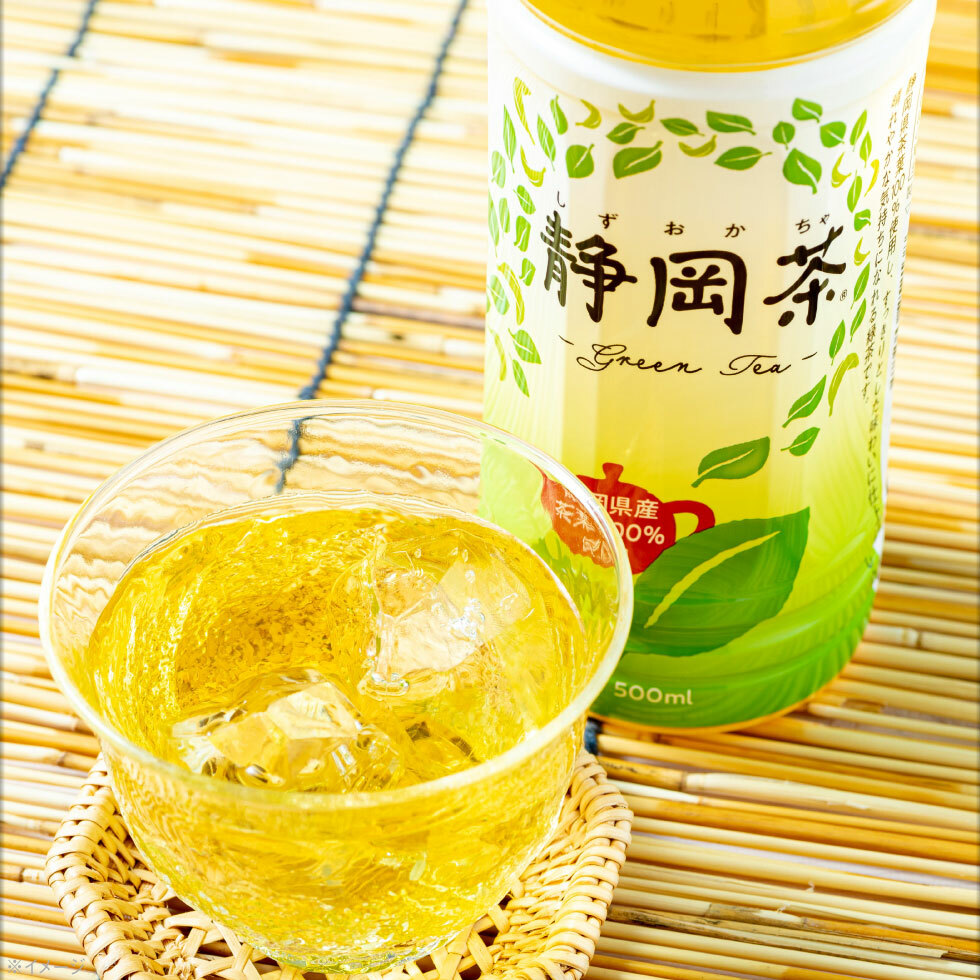 日本靜岡無糖綠茶 500ml x24支