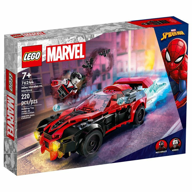 [飛米樂高積木磚賣店] LEGO 76244 Marvel - 邁爾斯蜘蛛人與魔比斯